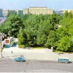 Площадь Ленина и парк в Воронеже при СССР